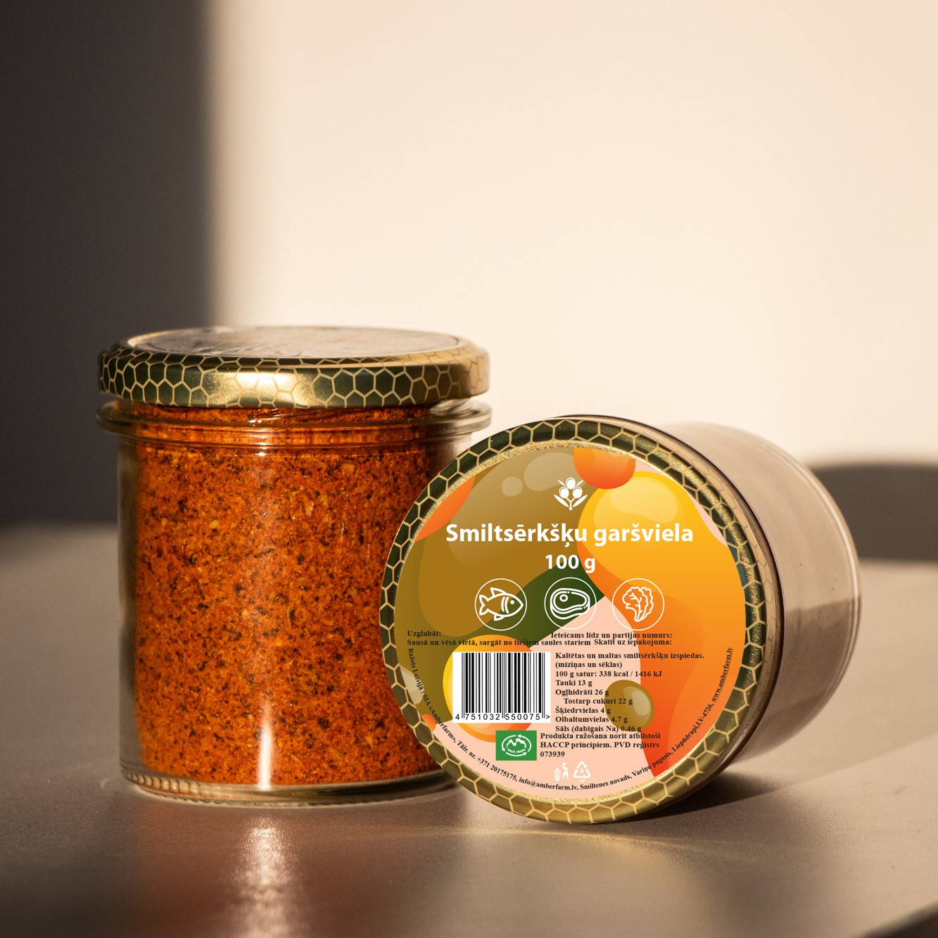 amberfarm smiltsērkšķu garšviela