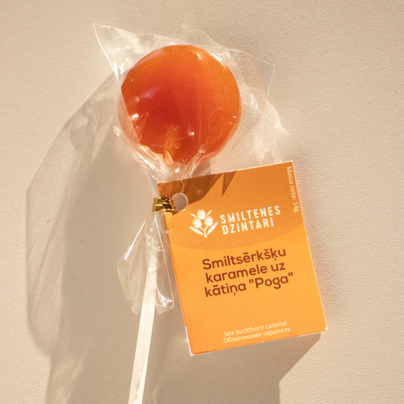 amberfarm karamele uz kociņa