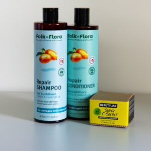smiltsērkšķu kosmētikas komplekts amberfarm