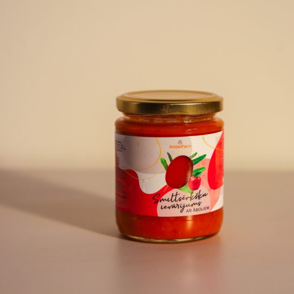 amberfarm smiltsērkšķu un ābolu ievārījums